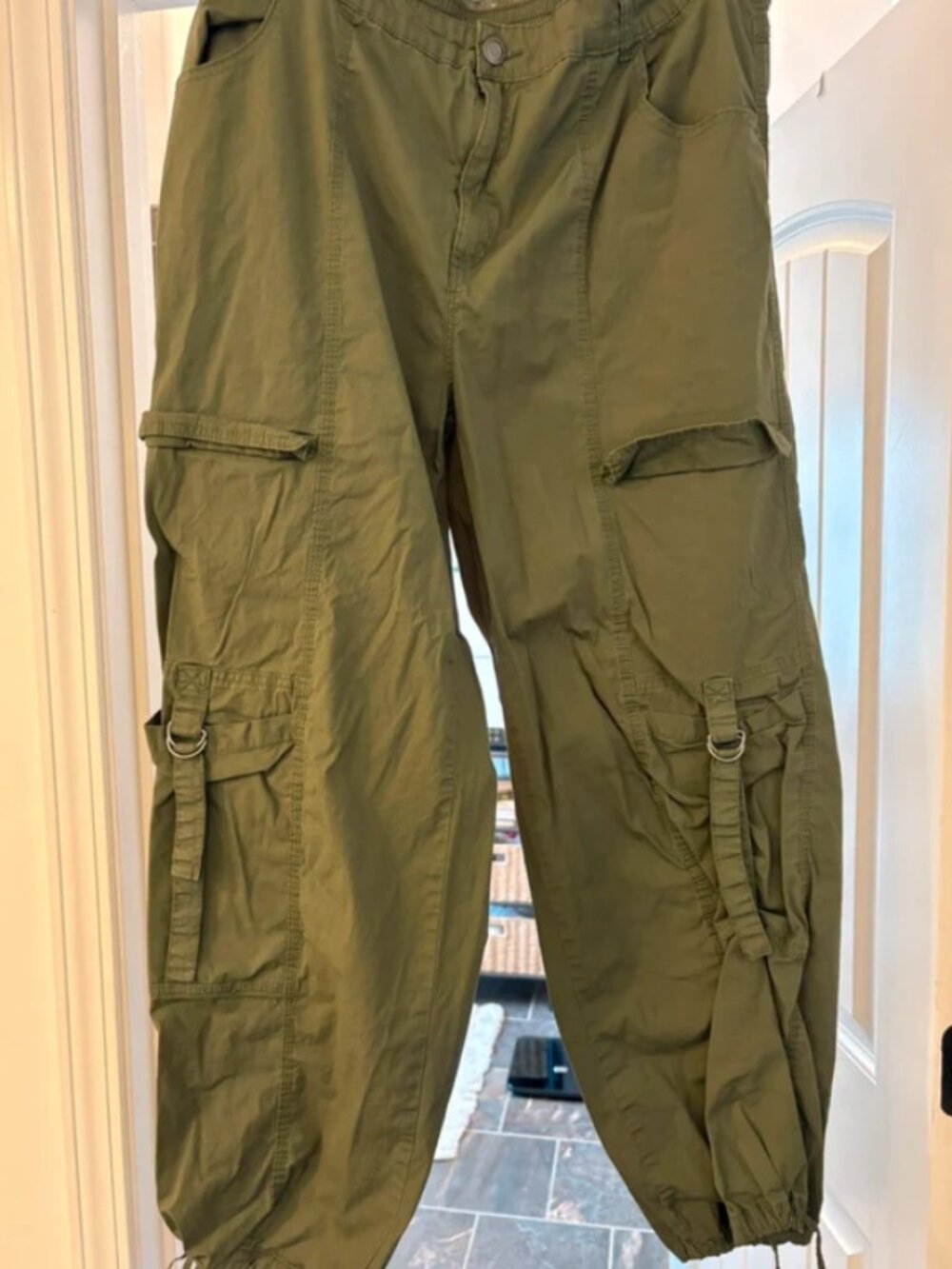 Plus size cargo pants